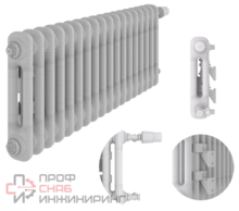 Трубчатый радиатор WABEH ST 2030-34 V50 1/2 RAL9016