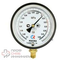 Мановакуумметр Росма ТМВ-610РМТИ.0 (-1-0,6кгс/см2) 20x1,5.0,6