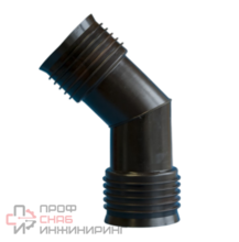 Отвод сварной 150/45 Политэк 3000