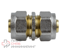 Муфта МП обжим латунь Дн20 Aquasfera 7003-02