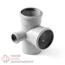 Крестовина PRO AQUA Comfort 2-х плоскостная левая (Полипропилен) 110x110x 50/87,5