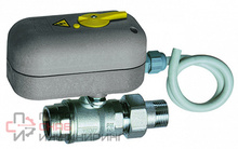 Кран шаровой FAR 2-х ход. зон. с ручн. деблок. 220 В 1" НР-ВР 8 сек