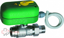 Шаровой кран FAR 2-х ход. зон. с серв. и ручн. деблок. 220 В 1" НР-ВР