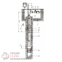 Насос Speroni SX4 4- 130TRE скважинный 4" TITANIO, тм , 2.6kW, 3 х 380V, 50 Hz
