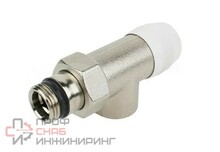 Вентиль отсекающий осевой ELSEN 1/2 ВН никелированный