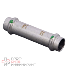 Муфта надвижная, Viega, Sanpress Inox c CS-Contur, нержавеющая сталь, 15 мм, модель 2315.5