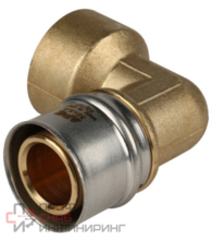 Угольник-пресс с внутренней резьбой, тип SFP-0011, Stout Ду32х1