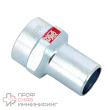 Вставка Prestabo, 22x3/4", с многогранником, с внутренней резьбой, модель 1112.1, оцинкованная сталь