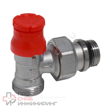 Угловой термостатический клапан с нар. резьбой и преднастройкой 3/8" x 16 Giacomini