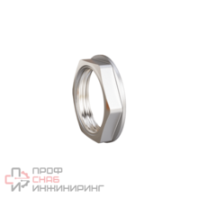 Контргайка LD Pride DN15 (1/2") латунь никель с биркой