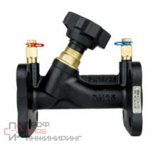 Клапан балансировочный фланцевый Ду 15 REON тип RSV55 (Kvs=4.47м3/ч, PN16, Тmax=120°С)