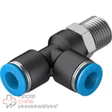 Тройник с цанговым зажимом и резьбой Festo QSTL-1/4-8