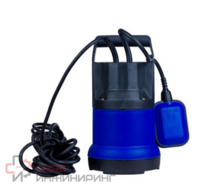 Дренажный насос Wellmix QDP-9-7-0,40 (PS02) (400Вт, 20 мм, кабель 10м) Нmax=5м, Gmax=7,5м3/ч