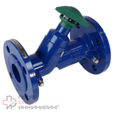 Клапан балансировочный Benarmo чугун Ду32 Ру16 фланцевый с ниппелями