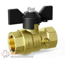 Кран шаровой латунный LD Pride баб. 44.15.В-В.М.Б М20 для манометра