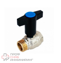 Кран шаровой Elsen 1/2", НВ, высокая ручка из пластмассы