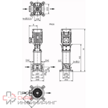 Насос Wilo HELIX V 1603-1/16/E/KS/400-50