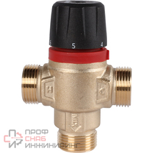 Термостатический смесительный клапан ROMMER RVM-1121 3/4 KVs 1,6