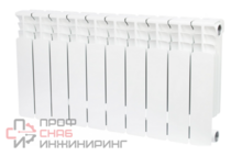 Радиатор биметаллический с нижним подключением STOUT Space 500 9 секций (1647 Вт, Россия)