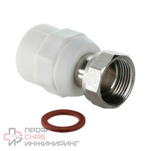 Фитинг Valtec полипропиленовый с накидной гайкой VTP.708.0.02004