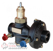 Клапан регулирующий комбинированный с ограничением расхода Imi heimeier KTM 512 HF без измерительных штуцеров наружная резьба DN 25/32 Qmax = 5.4 м3/ч