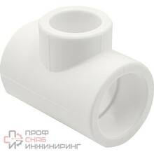 Тройник THERMOLIGHT переходной PP-R 40х20х40 белый (10/80)