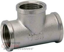 Тройник НИКЕЛЬ T1/2г*1/2г*1/2г "ViEiR"