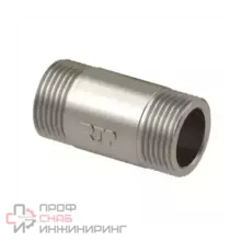Удлинитель РосТурПласт лат Ду15 НР L=40мм никель 33655
