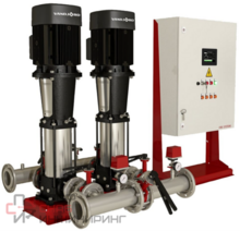 Насосная станция пожаротушения Vandjord Hydro-FS-A 1/1 CRV 20-5 G2-B-80-16