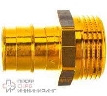 Штуцер Uponor с наружной резьбой 25-g1"нр '40ф Q&E 1047863/1135756
