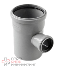 Тройник канализационный (полипропилен) 110x 50/87,5град Pro Aqua.