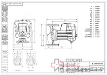Циркуляционный насос Grandfar GEM32-120F