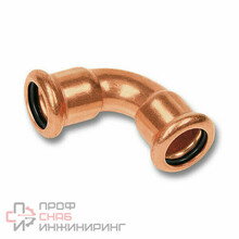 Отвод Sanha 6000 90° DN28-28 пресс-пресс медь двухраструбный