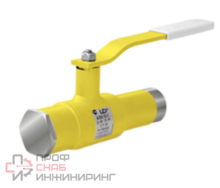 Кран шаровой сталь газ LD КШЦС Ду25 Ру40 ВР/приварка стандартный проход