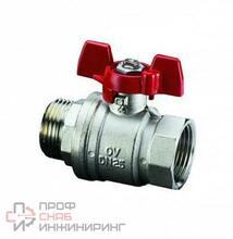 Шаровой кран Oventrop Ду25 с плоским уплотнением