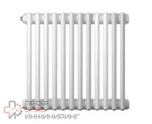 Радиатор труб. Zehnder Charleston 3050, 30 сек.1/2 ниж.подк. RAL9016 (кроншт.в компл)