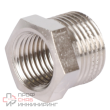 Футорка никелированная 3/8x1/4 STOUT