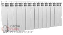 Радиатор отопления Теплоприбор алюминий 350/90 14 секций AR1-350/14