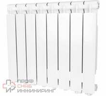 Радиатор алюминиевый Stout Bravo 500/08, нижн. подкл.