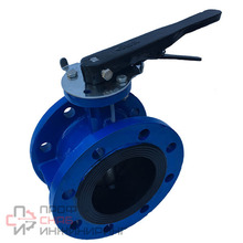 Затвор фланцевый ABRA-BUV-FL226D200H Ру10 с рукояткой