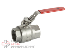 Кран шаровой полнопроходной Rushwork 7014-020-63 DN020 PN63, CF8M / CF8M / PTFE, ВР/ВР, рукоятка-рычаг