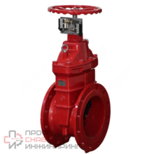 Задвижка Benarmo 30ч39р чугун аналог МЗВ Ду80 Ру10/16 с концевыми выключателями 24FG