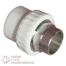 Муфта Valfex PP-R сер комб п/ключ Дн50х1 1/2" НР 10135050Г