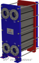 Теплообменник пластинчатый разборный Phoenix 16726 SAPR-21L-E-15