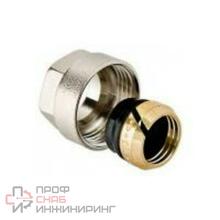 Резьбозажимное 15x1.0-3/4", General Fittings 7E00, обжим-резьба, вн., латунь, евроконус