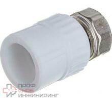 Муфта VALFEX PP-R бел комб 20х1/2 дюйма нак/г 10139020 127-0258