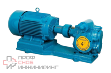 Шестеренный насос для горячих масел Zenova KCB-A 633-CCG/0.28/6/C