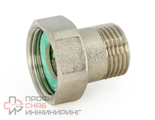 Соединение с накидной гайкой НВ 3/4" x 1" с плоской прокладкой