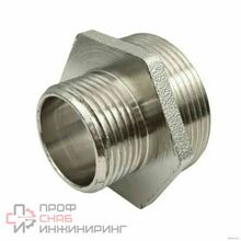 Ниппель SantechSystems латунь перех Ду40х25 НР никель