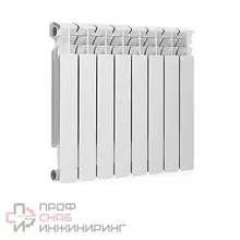 Радиатор Oasis биметаллический секционный 500/80/8 боковое подключение